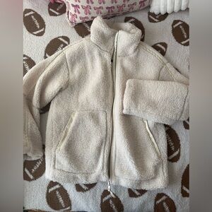 Cozy Cream Sherpa Jacket H&M